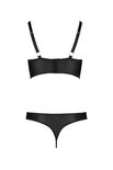 Malwia Strappy BH set - Zwart