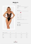 Maderris Romantische Zwarte Body