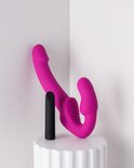 Temptasia - Estella Vibrerende Strapless Strap-on - Roze