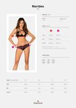 Obsessive - Norides 2-delige set - Zwart