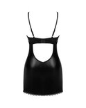 Obsessive - Norides Babydoll & String - Zwart