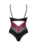 Obsessive - Rosenty Teddy - Zwart/Paars
