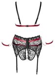 BH Bondage Jarretel Set - Zwart