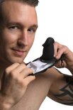 Mouth-Full Dildo Gezichtsmasker - Zwart