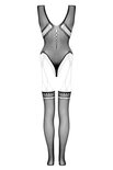 Body Met Jarretel Look Marella - Zwart