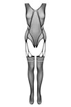 Body Met Jarretel Look Marella - Zwart