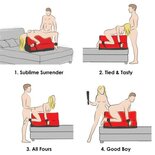 Love Bench - Rood