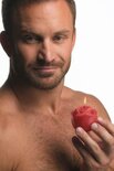 Rozen Druppelkaars - Rood