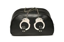 Bondage Reistas Met Handboeien - Zwart
