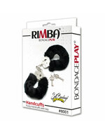 Rimba - Politie Handboeien met zwart bont