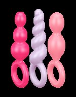 Satisfyer - Booty Call Coloured (set of 3)