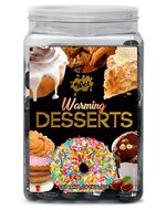 WET Warming Desserts assorted 36 x 30ml. Counter Bowl display