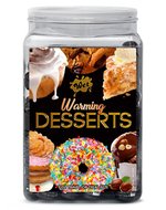 WET Warming Desserts assorted 144 x 10 ml in a Counter Bowl display