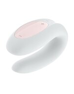 Satisfyer Double Joy White  / incl. Bluetooth and App