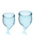 Satisfyer Feel Secure Menstrual Cup (Light Blue)