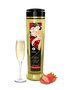 Shunga - Massage Olie - Romance Sparkling Strawberry - 240 ml