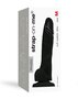 Strap-On-Me Soft Realistic Dildo Black Size M