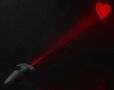 Laser Heart Siliconen Anaal Plug - Medium