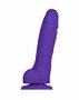 Strap-On-Me Soft Realistic Dildo Purple Size XL