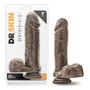 Dr. Skin - Mr. Magic - 9 inch Dildo with Suction Cup - Chocolate