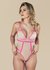 Nudelia Opvallende Body - Nude/Roze_