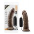 Dr. Skin - Dr. Joe Vibrator Met Zuignap 20 cm - Chocolate_